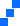 Logo of three blue boxes lined up as steps